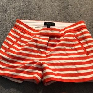 J crew shorts size 2